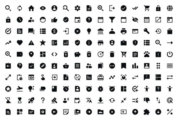 User Interface User Essential icon set