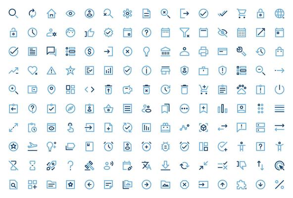 User Interface User Essential icon set