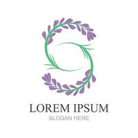 Lavender Logo Template vector symbol nature