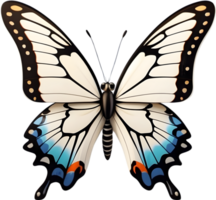 ai generado raza de mariposa clipart dibujos animados png