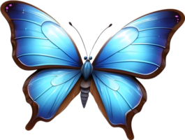ai generato razza di farfalla clipart, trasparente sfondo png