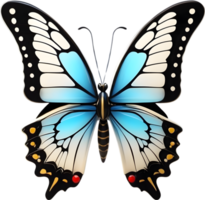 ai généré race de papillon clipart dessin animé png