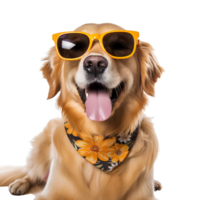 AI generated Cute and fun dogs on transparent background PNG