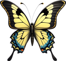 AI generated breed of butterfly clipart cartoon png