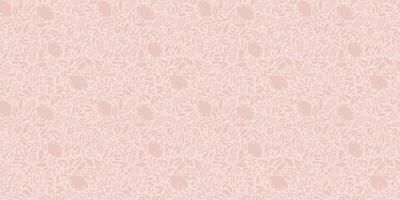 Pastel pink flower texture, vector repeat pattern background, small scale detailed monochromatic wallpaper for spring