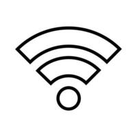 señal icono vector. Wifi ilustración signo. antena y satélite señal simbolos inalámbrico tecnologías vector
