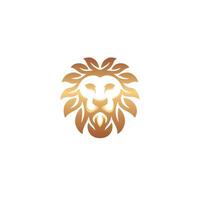 Vintage hipster lion head emblem logo design. Lion head line art vector icon