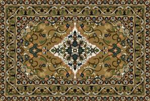 persian carpet decorative elements arabic decorative rugs Beautiful designs for rugs, tapis, yoga mats. vector