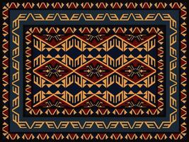 Carpet pattern Persian. Geometric ethnic oriental seamless pattern traditional Design for background. african pattern. rug , tile , wallpaper , Vector illustration. American