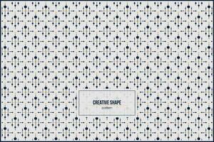 creative shape pattern of multiple lines vector