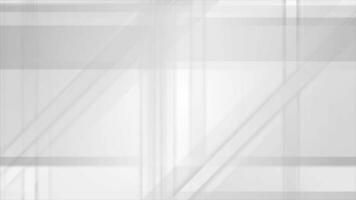 Grey tech geometric minimal motion background video