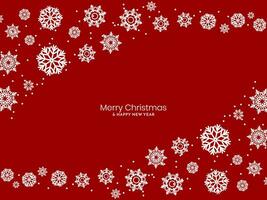 Merry Christmas festival celebration decorative background design vector