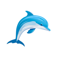 AI generated Playful Dolphins in the Vibrant Underwater World - Captivating Marine Life Scene, Generative Ai png