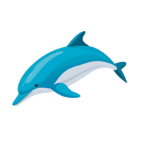 AI generated Playful Dolphins in the Vibrant Underwater World - Captivating Marine Life Scene, Generative Ai png