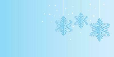 Vector abstract background design with a winter theme.