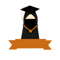 Faceless Happy Graduation Name Tag png