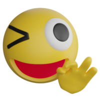 Okay emoji clipart plano diseño icono aislado en transparente fondo, 3d hacer emoji y emoticon concepto png