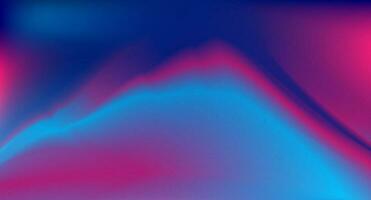 Blue purple neon smooth liquid waves abstract background vector