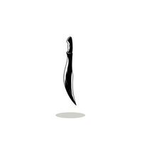 swords icon. Black silhouette. Front side view. Vector simple flat graphic illustration. Isolated object on a white background. Isolate