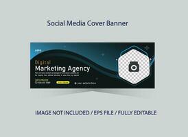 Free Social media cover vector