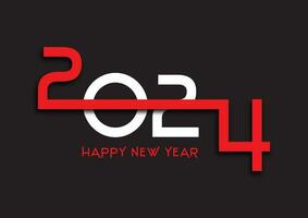 modern Happy New Year background vector