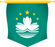 Macao país bandera png