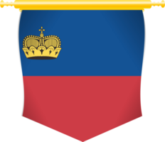 Liechtenstein Land Flagge png