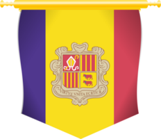 Andorra Land Flagge png