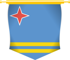 aruba país bandera png