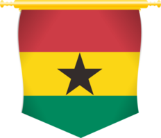Ghana-Landesflagge png