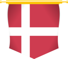 Danmark Land flagga png