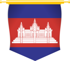 Camboja país bandeira png