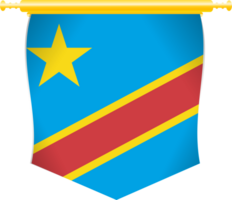 Democratic Republic of The Congo Country Flag png