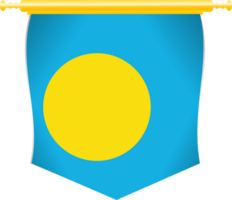 Palau Land Flagge png