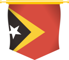 Timor leste país bandera png