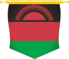 Malawi Land Flagge png