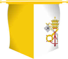 Vatikan Stadt Land Flagge png