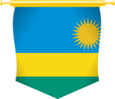 Ruanda Land Flagge png