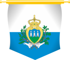 san Marino Land Flagge png