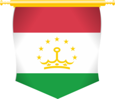 Tadzjikistan land vlag png