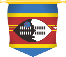 swaziland Land flagga png