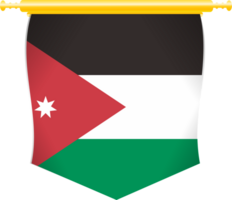 Jordan Country Flag png