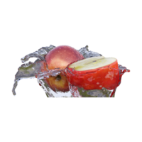 realistisch 3d geven van rood appel het beste voor reclame en ontwerp doel png