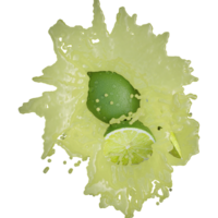 Realistic 3D render of Lime Fruit best for commercial and Design purpose png