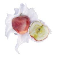 réaliste 3d rendre de rouge Pomme meilleur pour commercial et conception objectif png