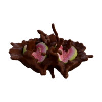 Realistic 3D render of Pink Guava best for commercial and Design purpose png