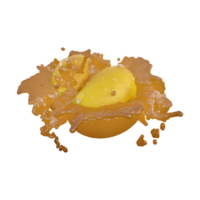 réaliste 3d rendre de mangue fruit meilleur pour commercial et conception objectif png