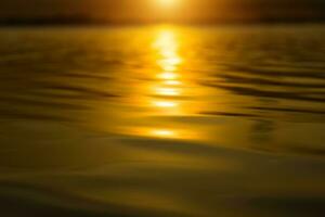 Abstract sunlight on water surface. photo