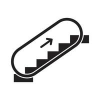 Stairs icon vector
