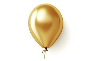 AI generated Birthday balloon flying for party and celebrations. AI Generated photo